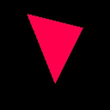My First Rasterized Triangle!