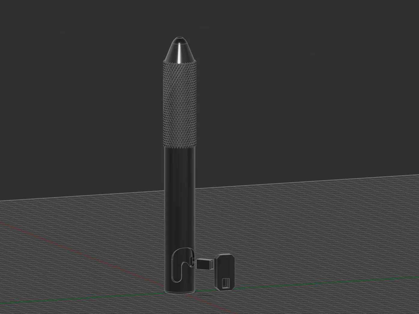 CAD design of the pen